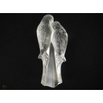 Статуэтка "Два попугая" прозрачная Lalique