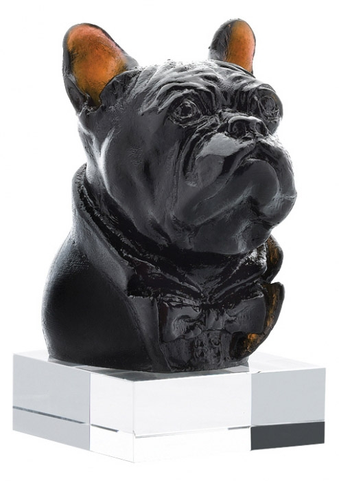Статуэтка собака "Голова бульдога" Chien Daum