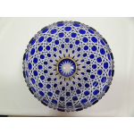 Ваза для фруктов синяя "Russian Court" FABERGE