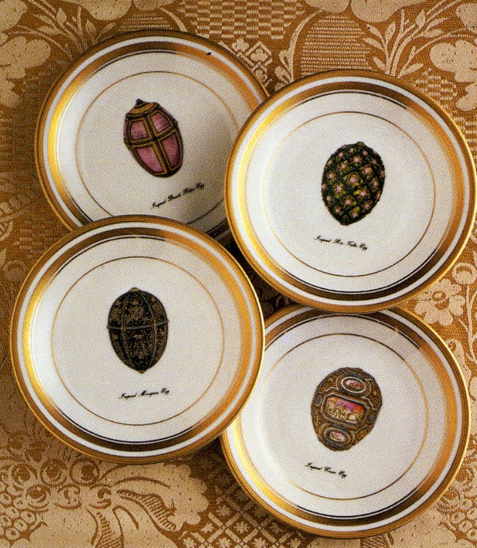 Пирожковая тарелка "Imperial Egg" FABERGE