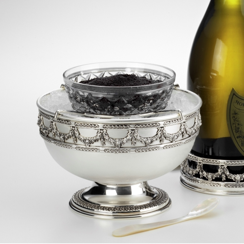 Икорница "Laurel" FABERGE