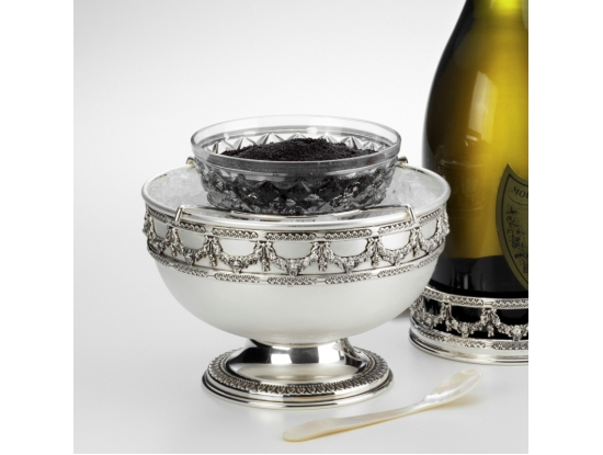 Икорница "Laurel" FABERGE