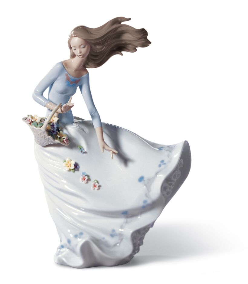 Статуэтка "Лепестки на ветру" Lladro