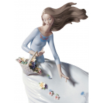 Статуэтка "Лепестки на ветру" Lladro