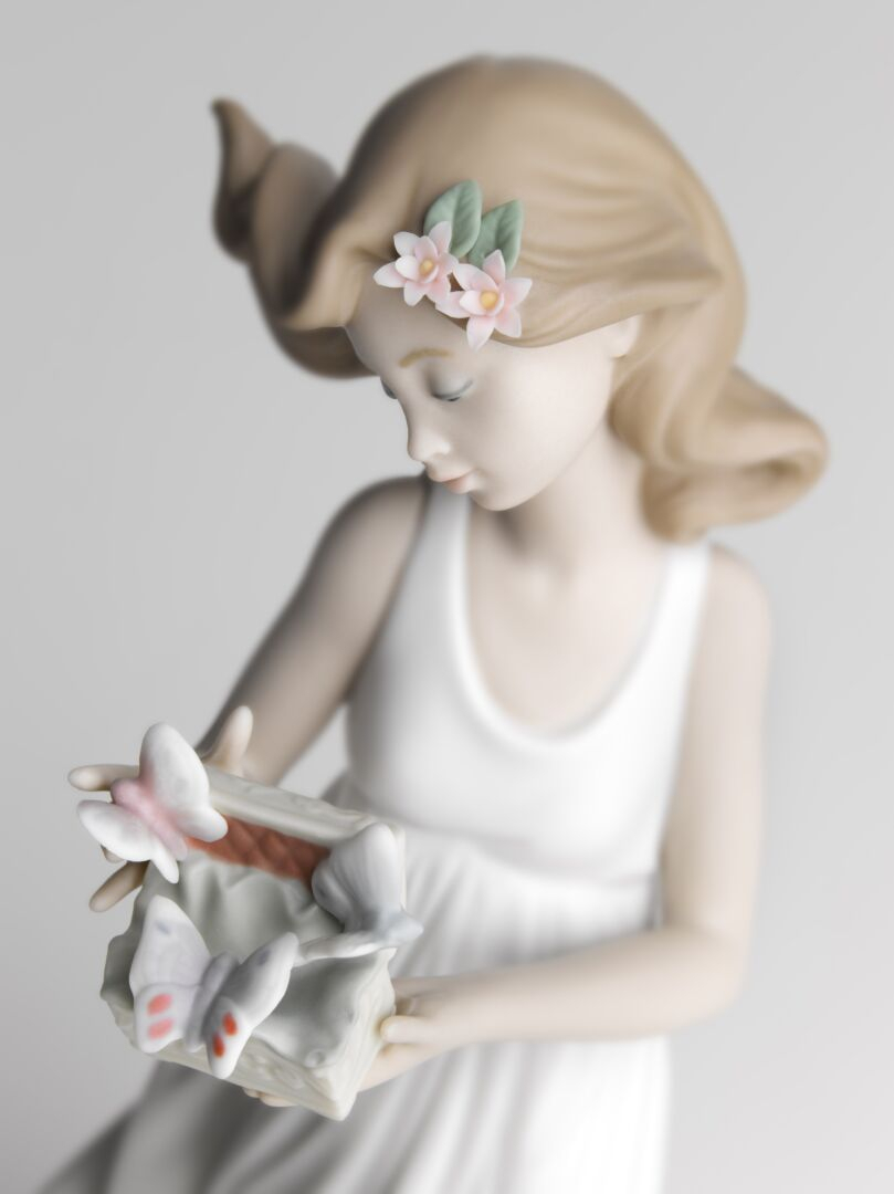 Статуэтка "Сокровища бабочек" Lladro