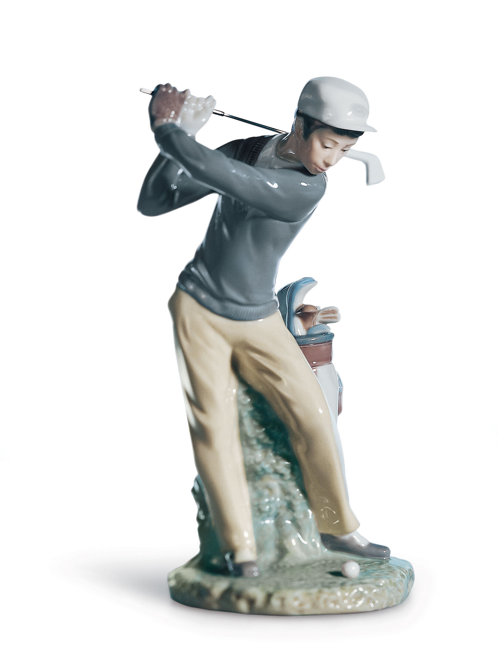 Статуэтка "Гольфист" Lladro