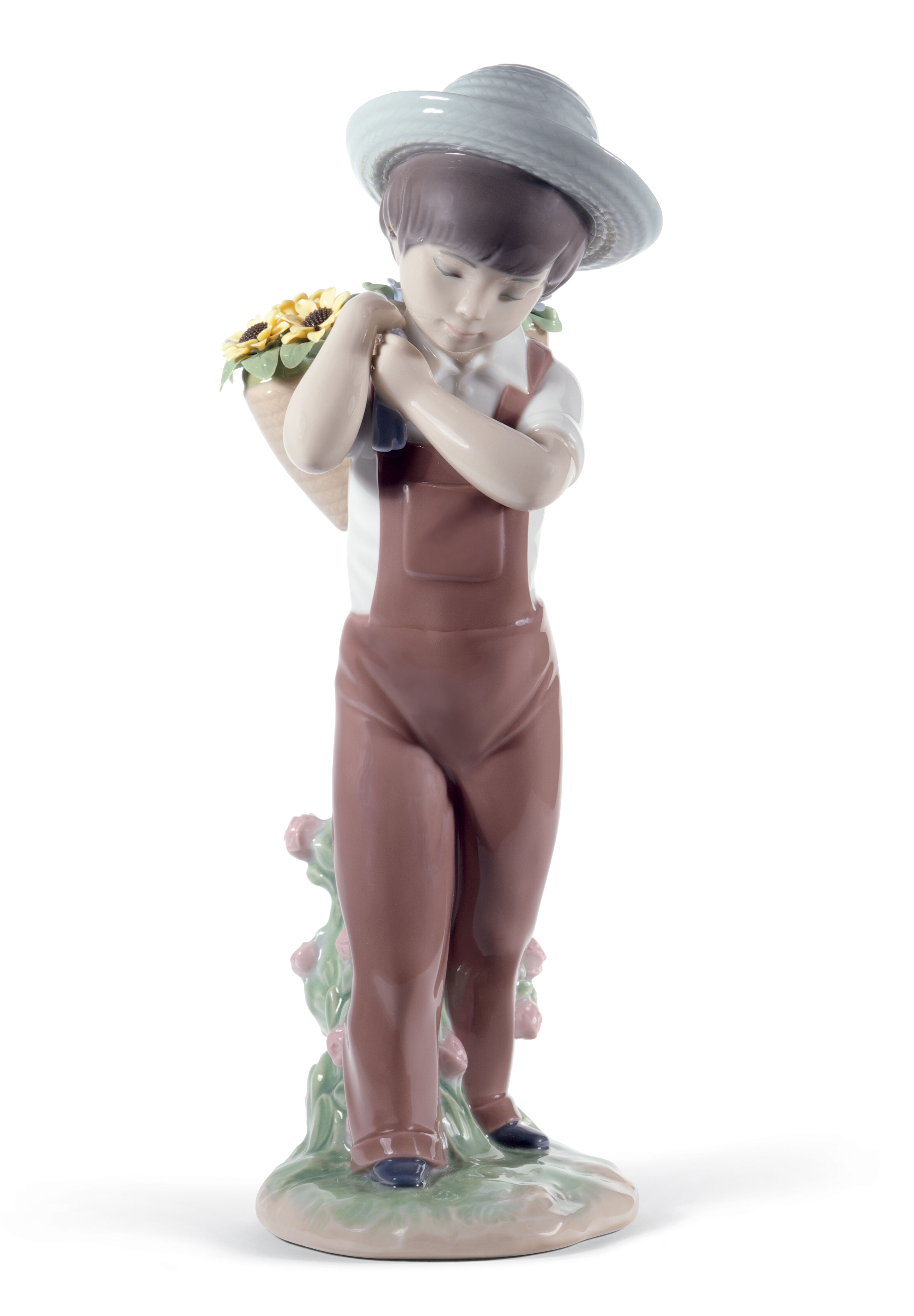Статуэтка "Цветы в корзинке" Lladro