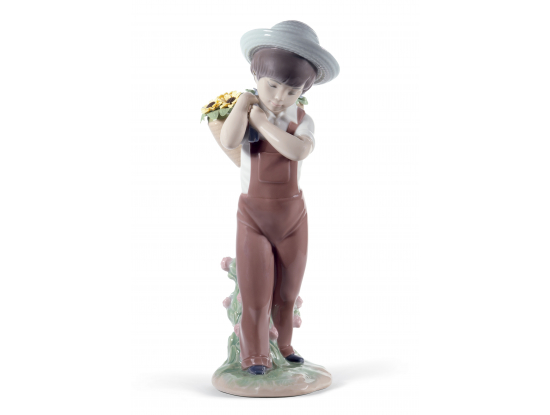 Статуэтка "Цветы в корзинке" Lladro