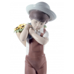 Статуэтка "Цветы в корзинке" Lladro