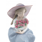 Статуэтка "Роскошный букет гвоздик" Lladro