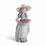 Статуэтка "Щедрое цветение гвоздик" Lladro