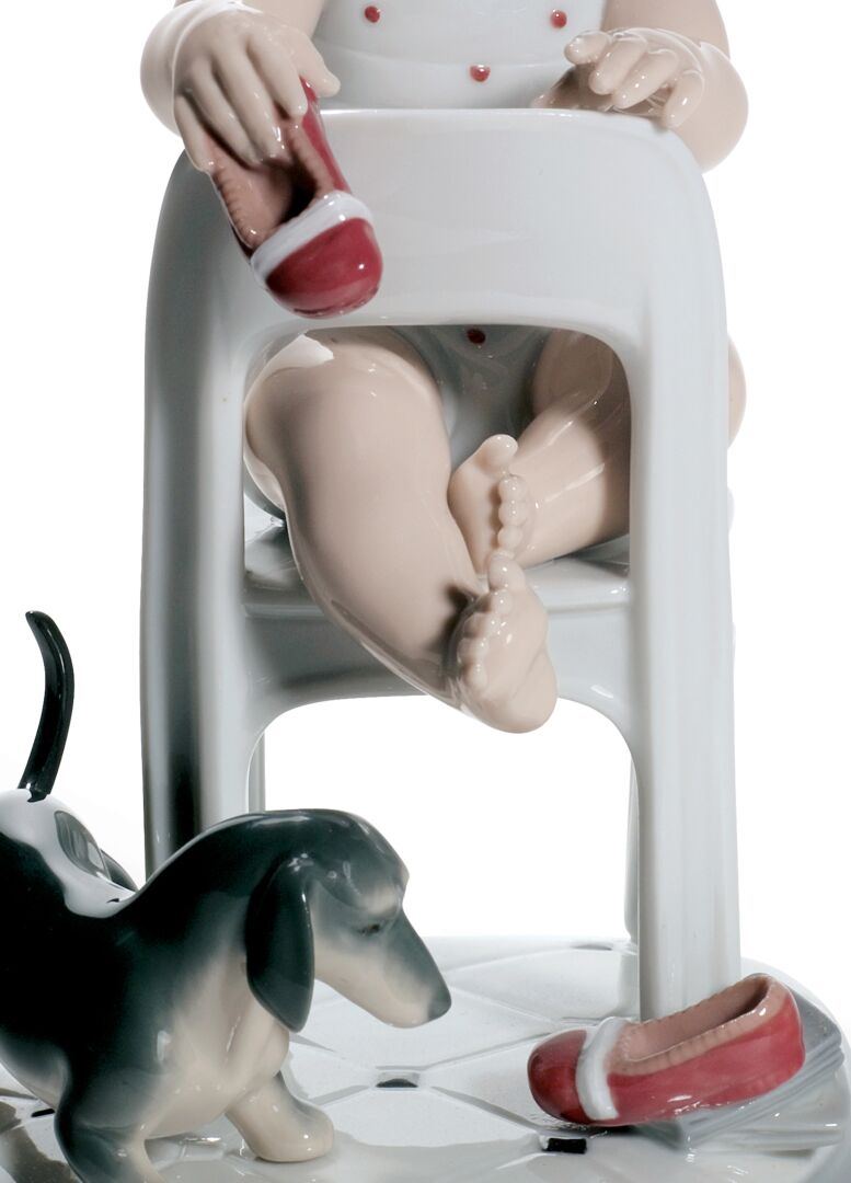 Статуэтка "Подними мой ботинок" Lladro