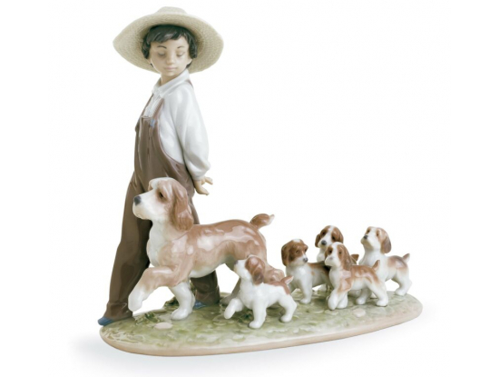 Статуэтка "Маленькие исследователи" Lladro