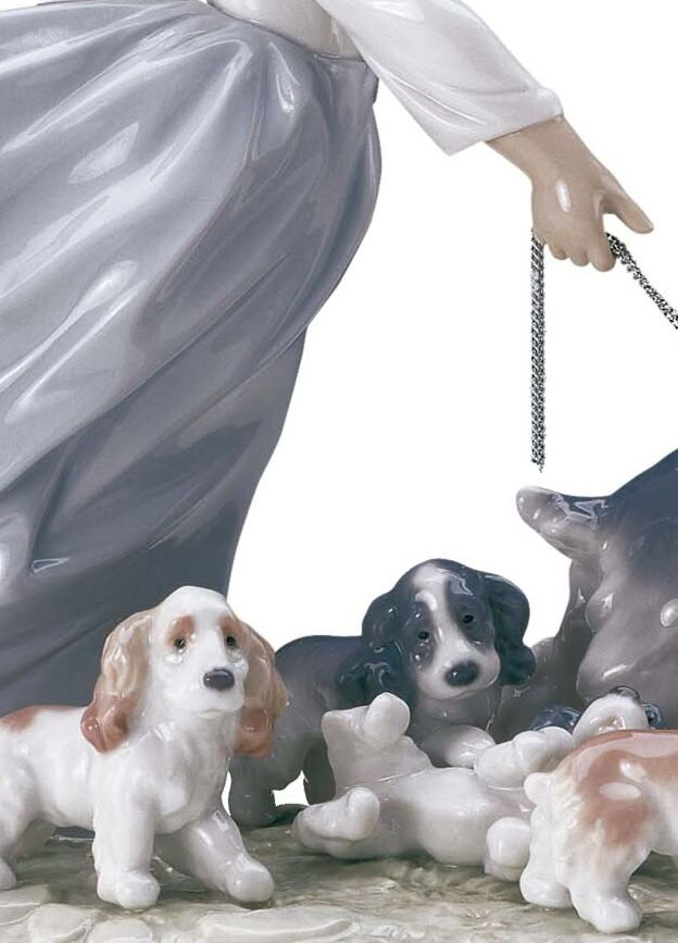 Статуэтка "Парад щенков" Lladro