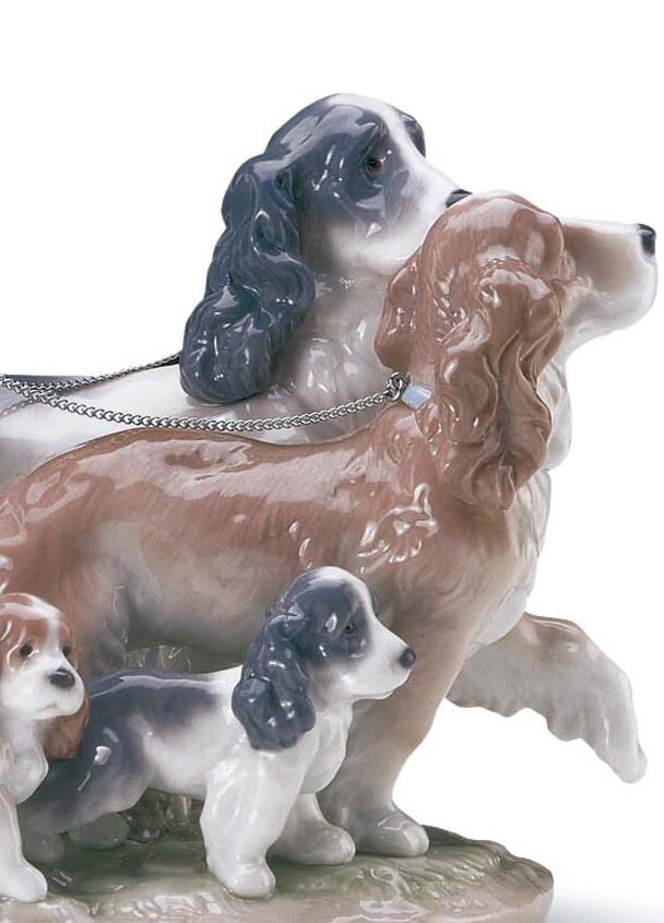 Статуэтка "Парад щенков" Lladro