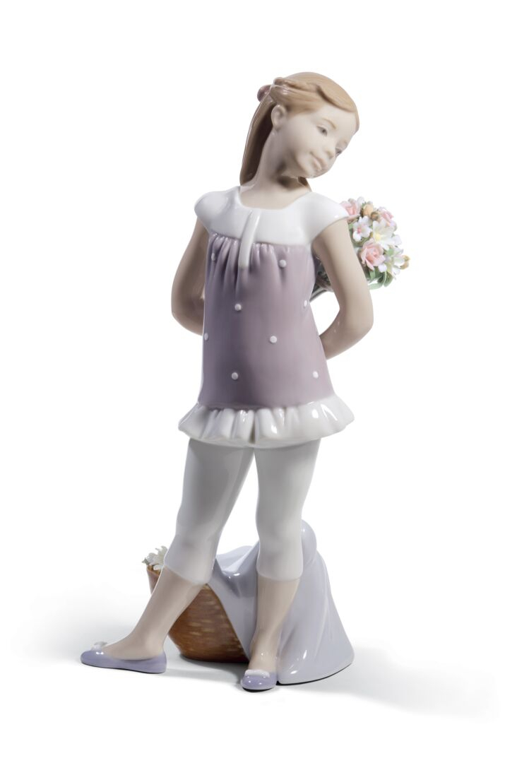 Статуэтка "Твои любимые цветы" Lladro