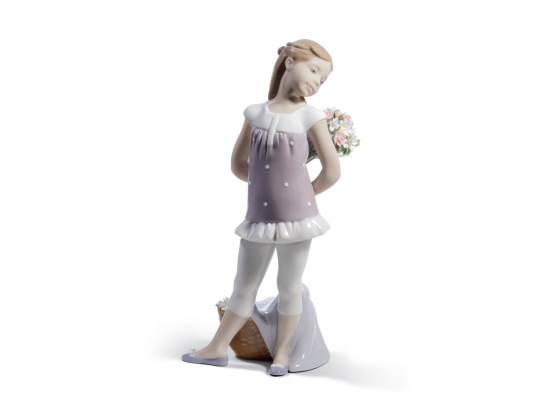 Статуэтка "Твои любимые цветы" Lladro
