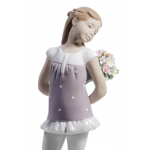 Статуэтка "Твои любимые цветы" Lladro