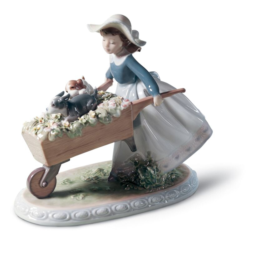 Статуэтка "Покатаемся" Lladro