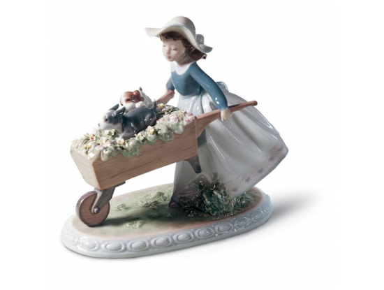 Статуэтка "Покатаемся" Lladro