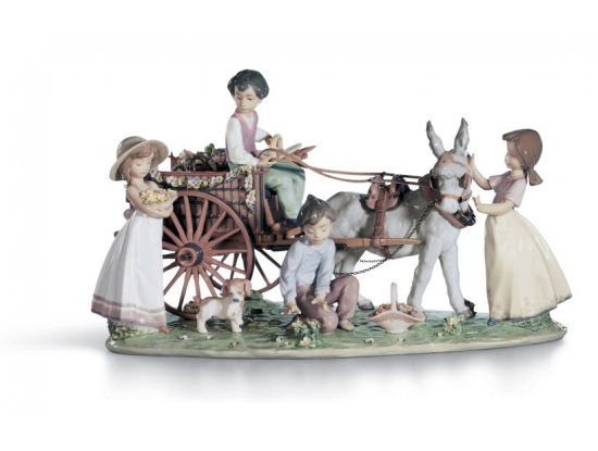 Статуэтка "Чудесная прогулка" Lladro