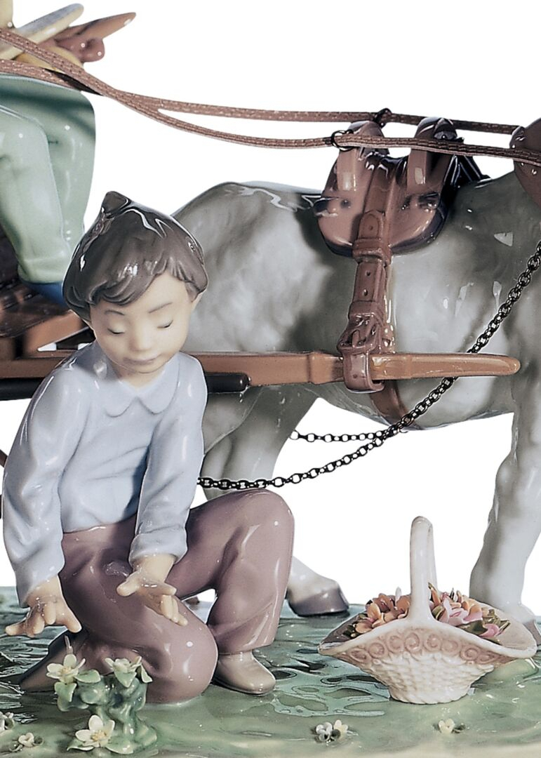 Статуэтка "Чудесная прогулка" Lladro