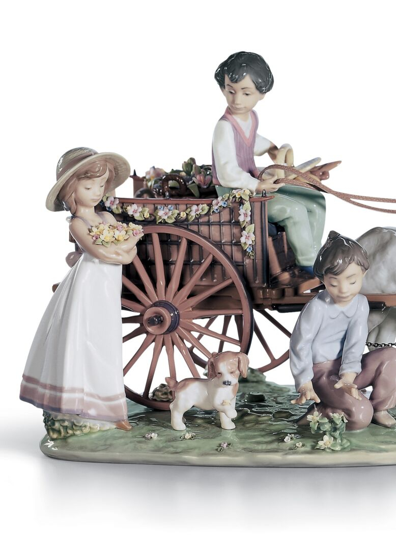 Статуэтка "Чудесная прогулка" Lladro