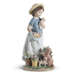 Статуэтка "Игра в саду" Lladro