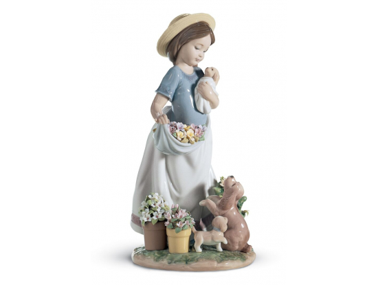 Статуэтка "Игра в саду" Lladro