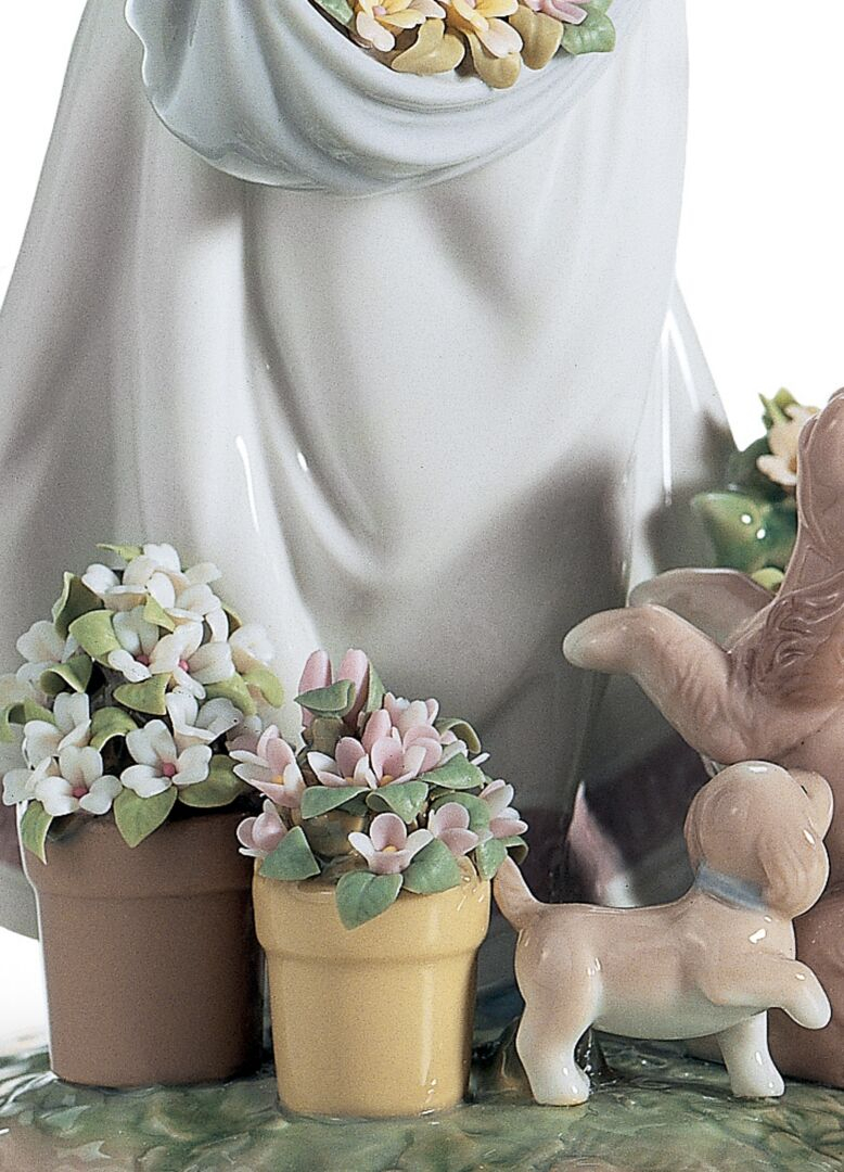 Статуэтка "Игра в саду" Lladro