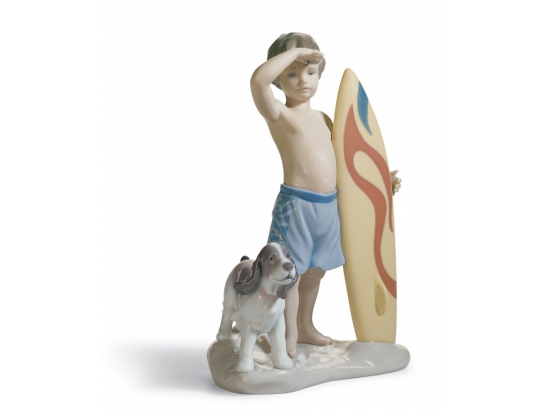 Статуэтка "Маленький серфингист" Lladro