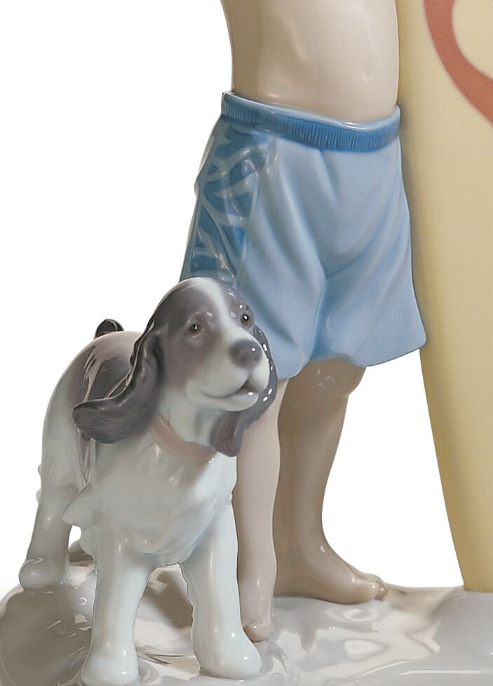 Статуэтка "Маленький серфингист" Lladro