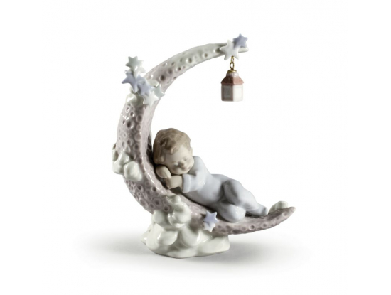 Статуэтка "Спящий на луне" Lladro