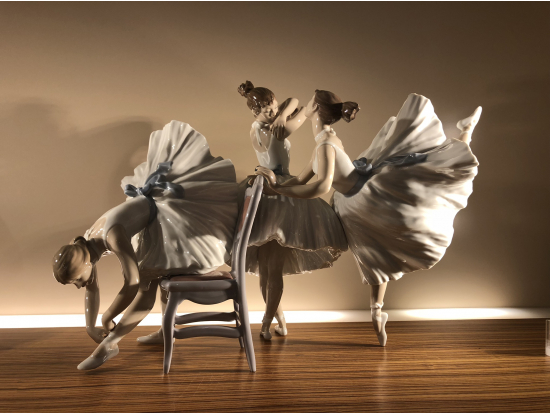 Статуэтка "Урок балета" Lladro
