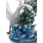 Статуэтка "Лебеди взлетают" Lladro