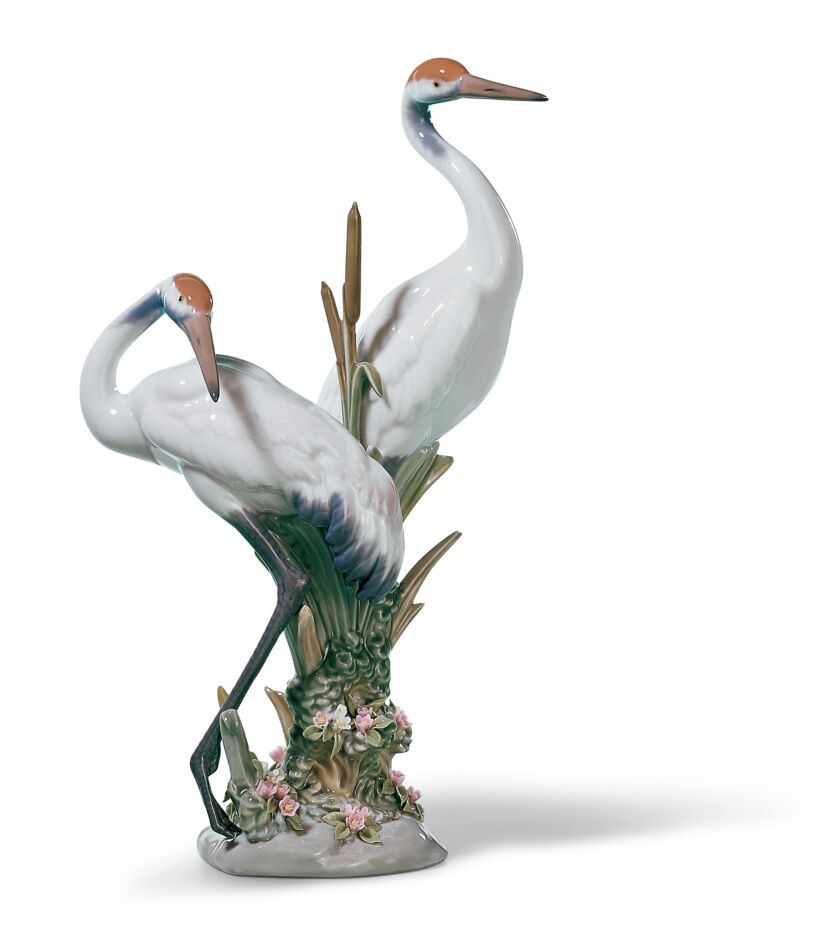 Статуэтка "Танцующие журавли" Lladro