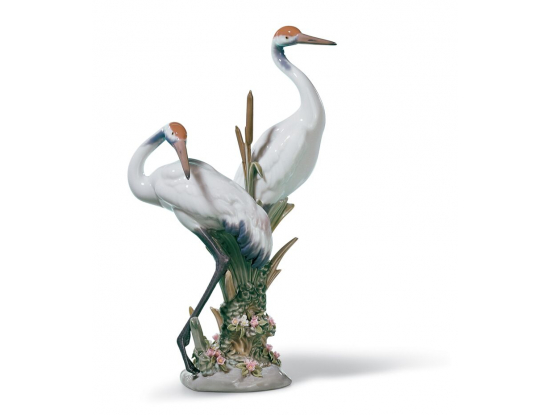 Статуэтка "Танцующие журавли" Lladro