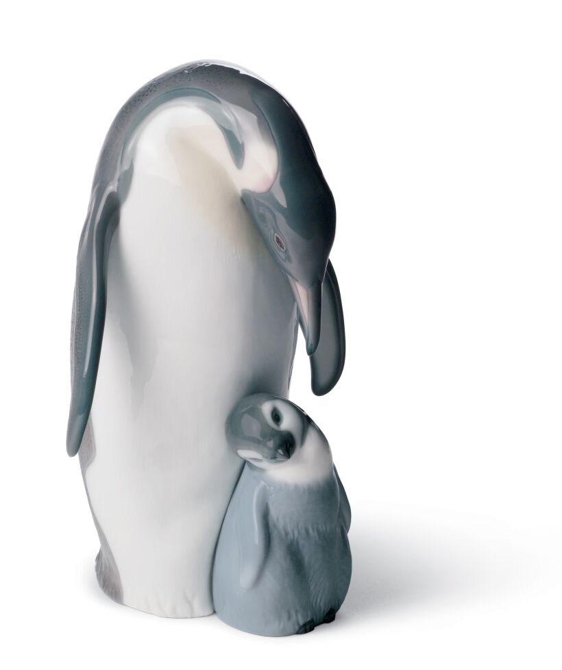 Статуэтка "Пингвин с птенцом" Lladro