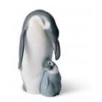 Статуэтка "Пингвин с птенцом" Lladro