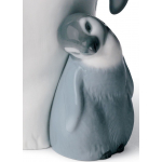 Статуэтка "Пингвин с птенцом" Lladro