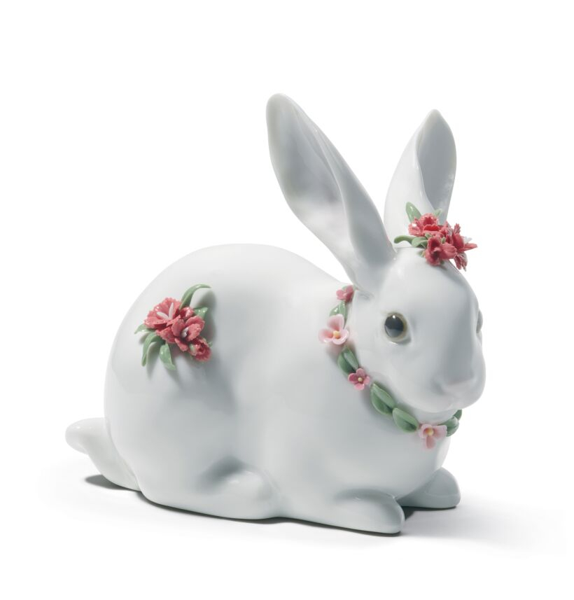 Статуэтка "Кролик с гвоздиками" Lladro