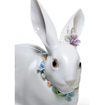 Статуэтка "Внимательный кролик с цветами" Lladro