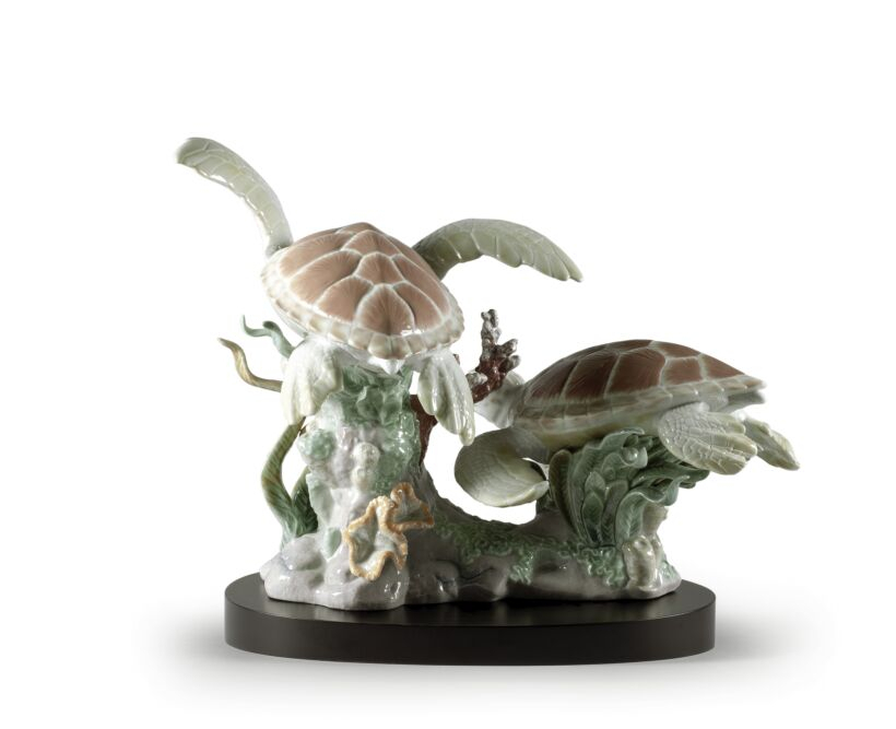 Статуэтка "Морские черепахи" Lladro