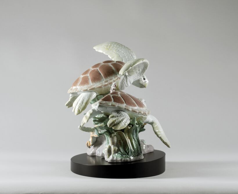 Статуэтка "Морские черепахи" Lladro