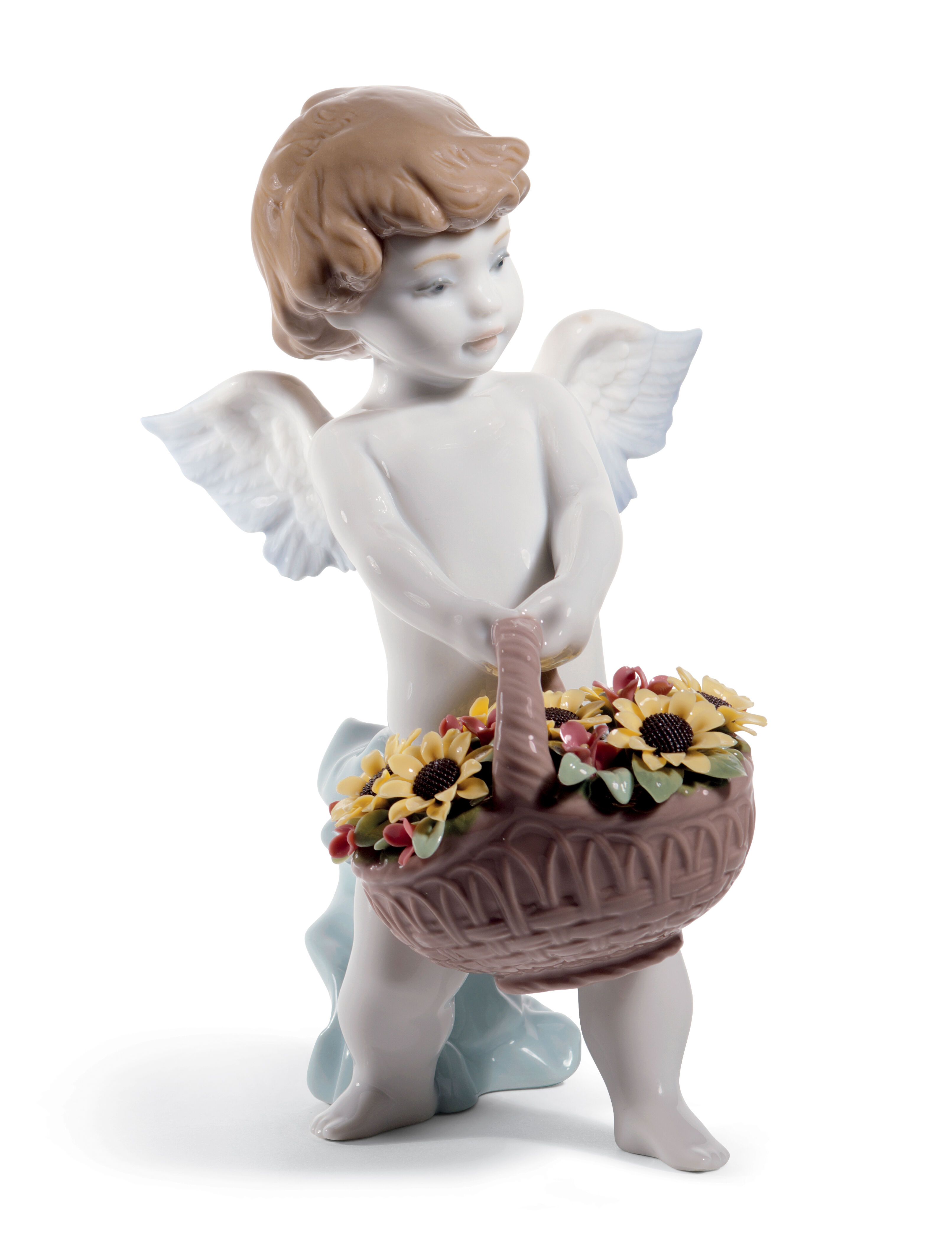 Статуэтка ангелочка "Небесный урожай" Lladro