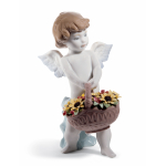 Статуэтка ангелочка "Небесный урожай" Lladro
