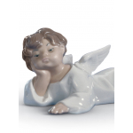 Статуэтка "Лежащий ангел" Lladro