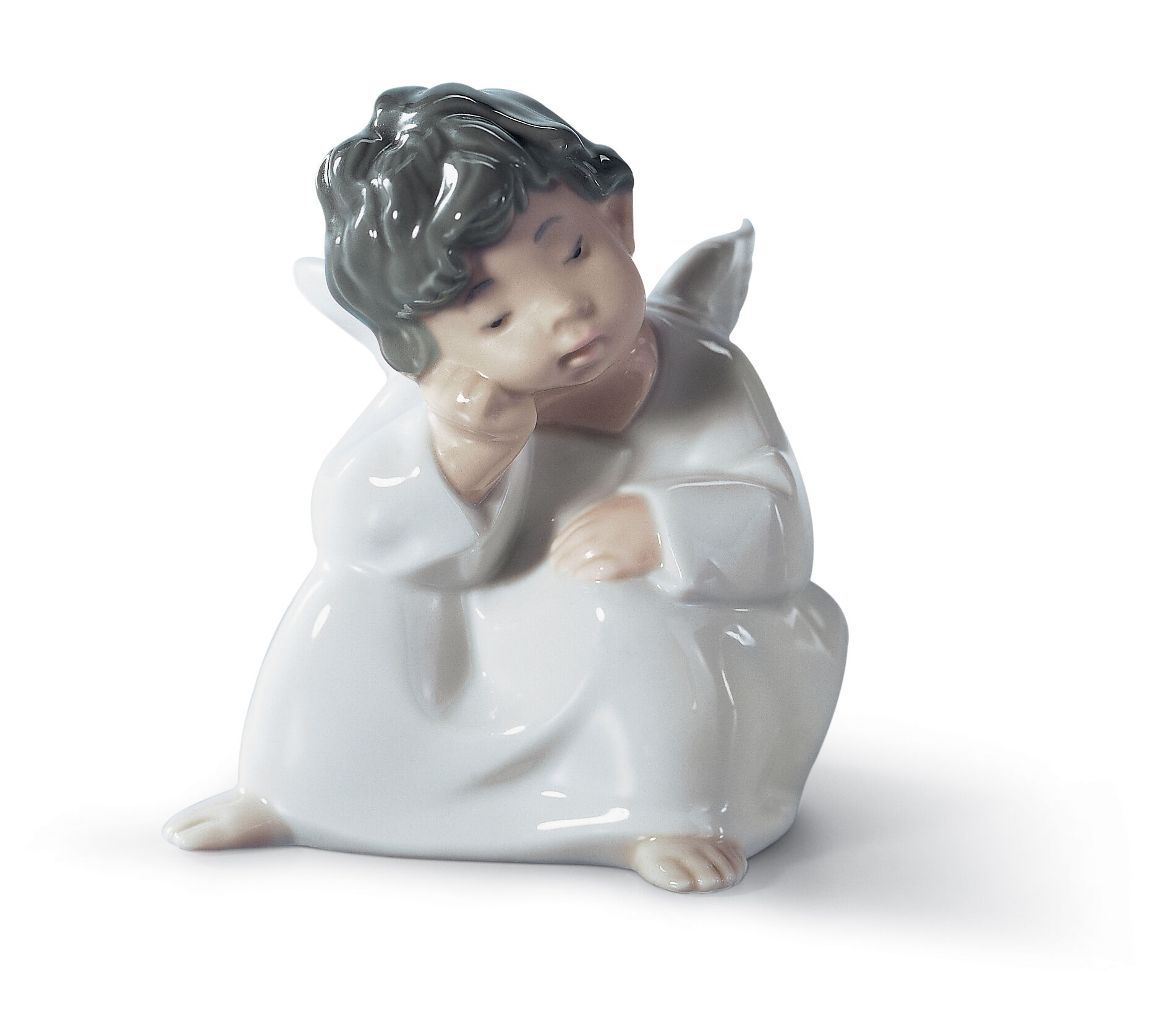 Статуэтка "Задумчивый ангел" Lladro