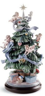 Статуэтка "Большая новогодняя ель" Lladro