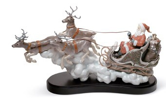 Статуэтка "Путешествие Санты" Lladro